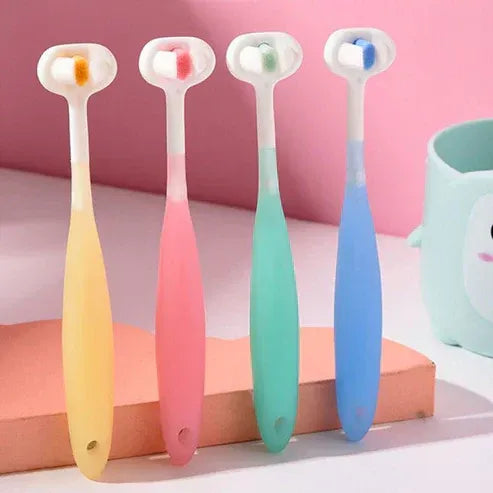 Kids 3D Soft Bristle Toothbrush | Children’s Cartoon Tooth Brush
