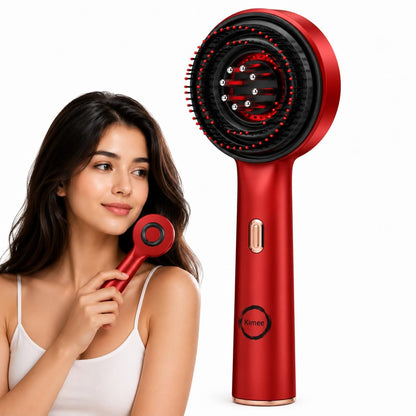 Premium Head Scalp Electric Massager Comb | Scalp Massaging Brush with 3 In 1 Hair Oil Applicator | IPX7 Waterproof,Portable Deep Massager For Hair & Head Relaxation at Home |